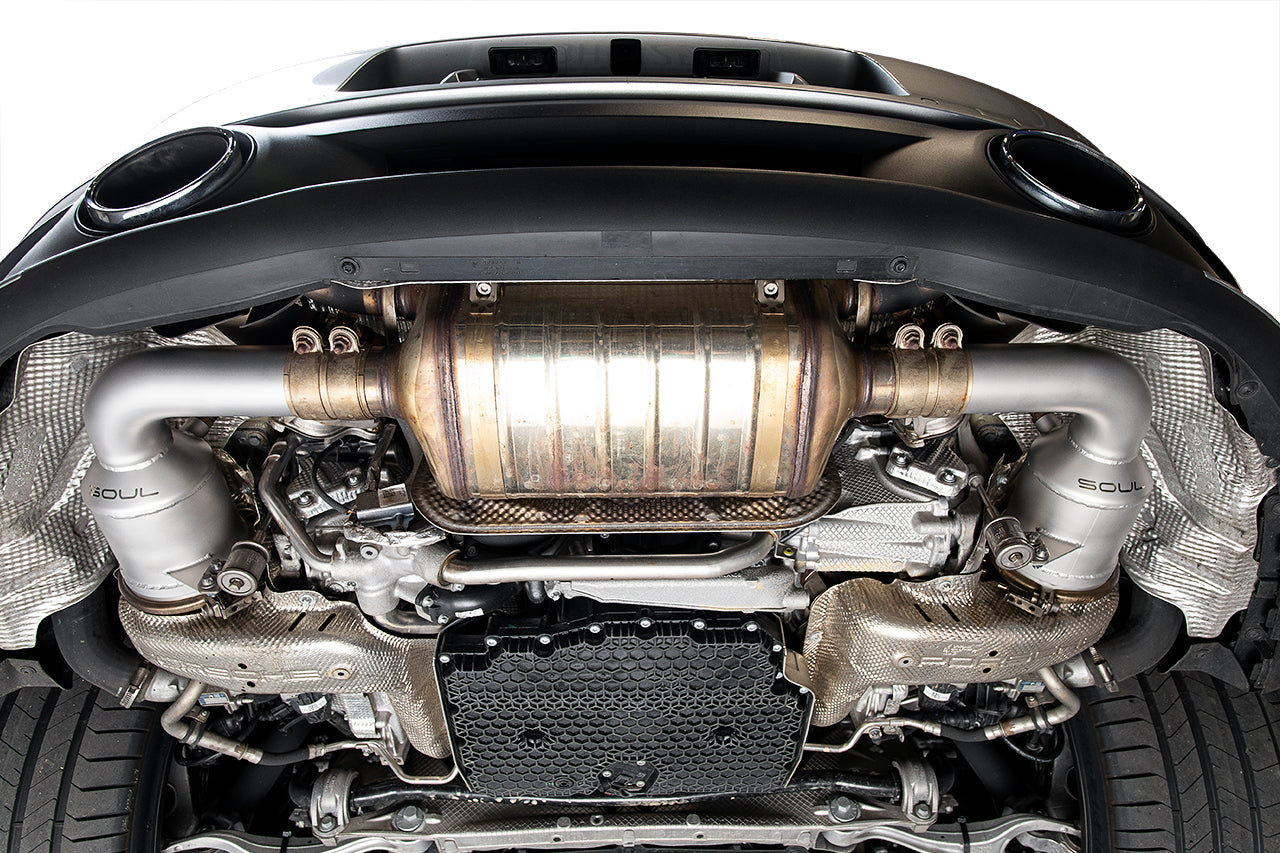 Soul Performance Porsche 992.1 Carrera Sport Catalytic Converters