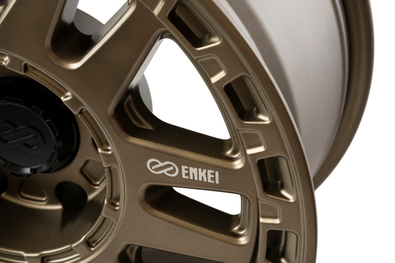 Enkei Trail-Tracker 18x9 / 6x139.7 BP / ET20 / 106.1mm Bore - Matte Bronze Wheel