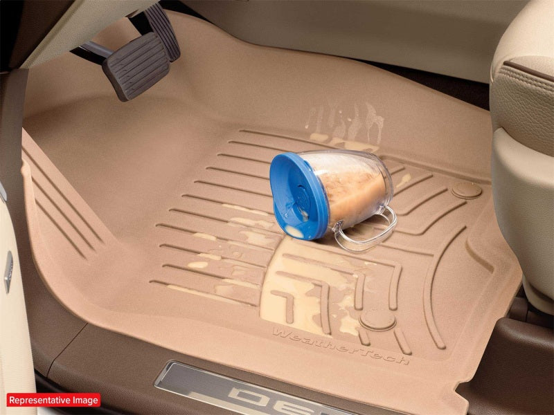 WeatherTech 17-25 Audi Q7 2nd Row Rear FloorLiner HP - Grey