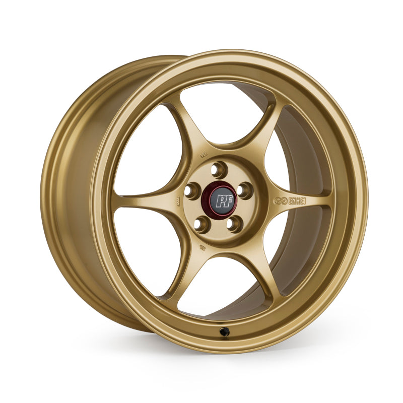 Enkei PF06 16x7 5x100 45mm Offset 67mm Bore Gold Wheel (MOQ 40)