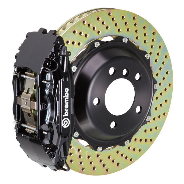 Brembo GT Big Brake Kit - 2005-2011 Porsche 987 Boxster S, Spyder (Excluding PCCB) - Front - 4-Piston 355x32 2-Piece - 1B1.8016A