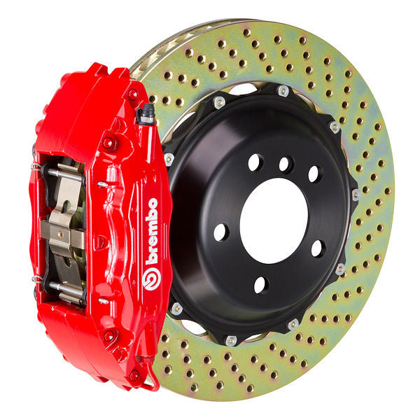 Brembo GT Big Brake Kit - 2005-2011 Porsche 987 Boxster - Front - 4-Piston 355x32 2-Piece - 1B1.8016A