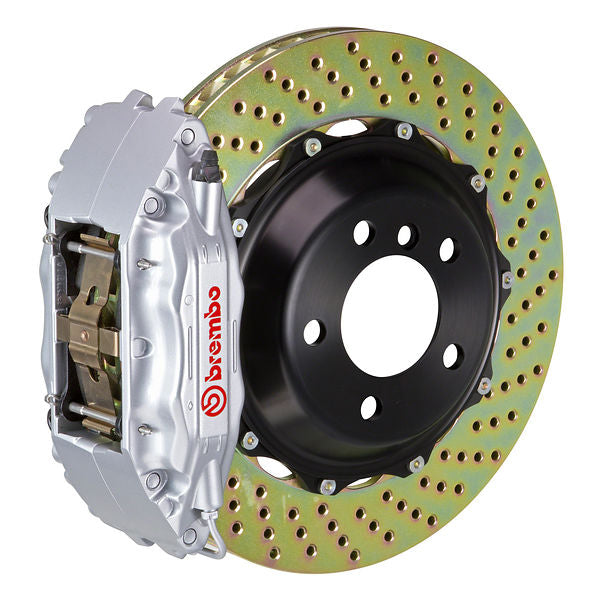 Brembo GT Big Brake Kit - 2005-2011 Porsche 987 Boxster S, Spyder (Excluding PCCB) - Front - 4-Piston 355x32 2-Piece - 1B1.8016A