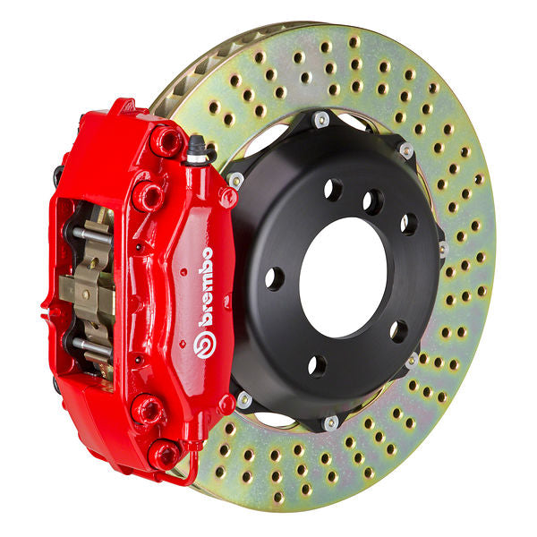 Brembo GT Big Brake Kit - 1990-1994 Porsche 964 Carrera 2 - Rear - 4-Piston 328x28 2-Piece - 2C1.6017A