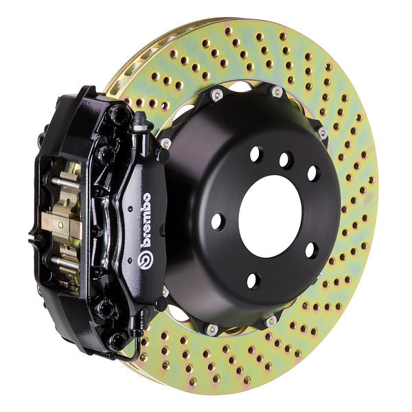 Brembo GT Big Brake Kit - 2006-2008 Porsche 997.1 C4 (Excluding PCCB) - Rear - 4-Piston 345x28 2-Piece - 2C1.8007A