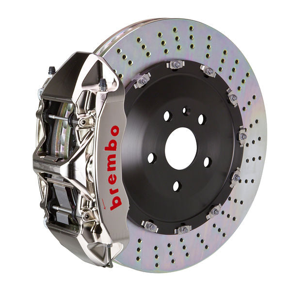 Brembo GT Big Brake Kit - 2011-2018 Porsche Cayenne Turbo (958) - Front - 6-Piston 405x34 2-Piece - 1N1.9523A