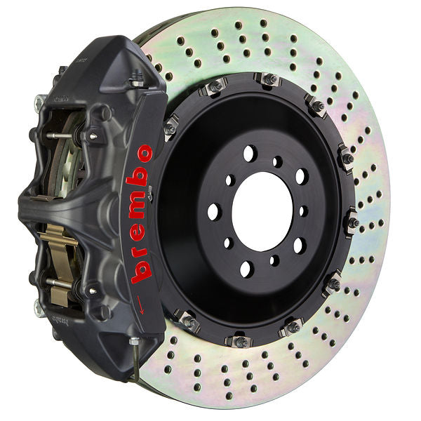 Brembo GT Big Brake Kit - 2008-2010 Porsche Cayenne Turbo S (957) - Front - 6-Piston 405x34 2-Piece - 1N1.9501A