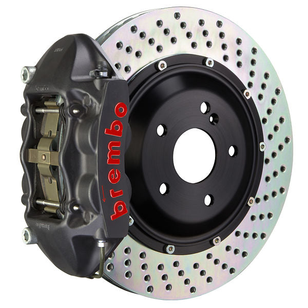 Brembo GT Big Brake Kit - 1999-2004 Porsche 996 C2 - Rear - 4-Piston 345x28 2-Piece - 2P1.8001A