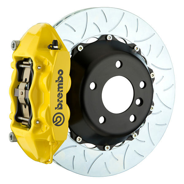 Brembo GT Big Brake Kit - 2018-2019 Porsche 982 718 Boxster GTS (PCCB Equipped) - Rear - 4-Piston 345x28 2-Piece - 2P1.8056A
