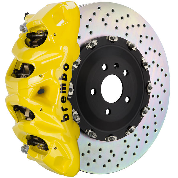 Brembo GT Big Brake Kit - 2015-2024 Porsche Macan S - Front - 8-Piston 412x38 2-Piece - 1Q1.9633A