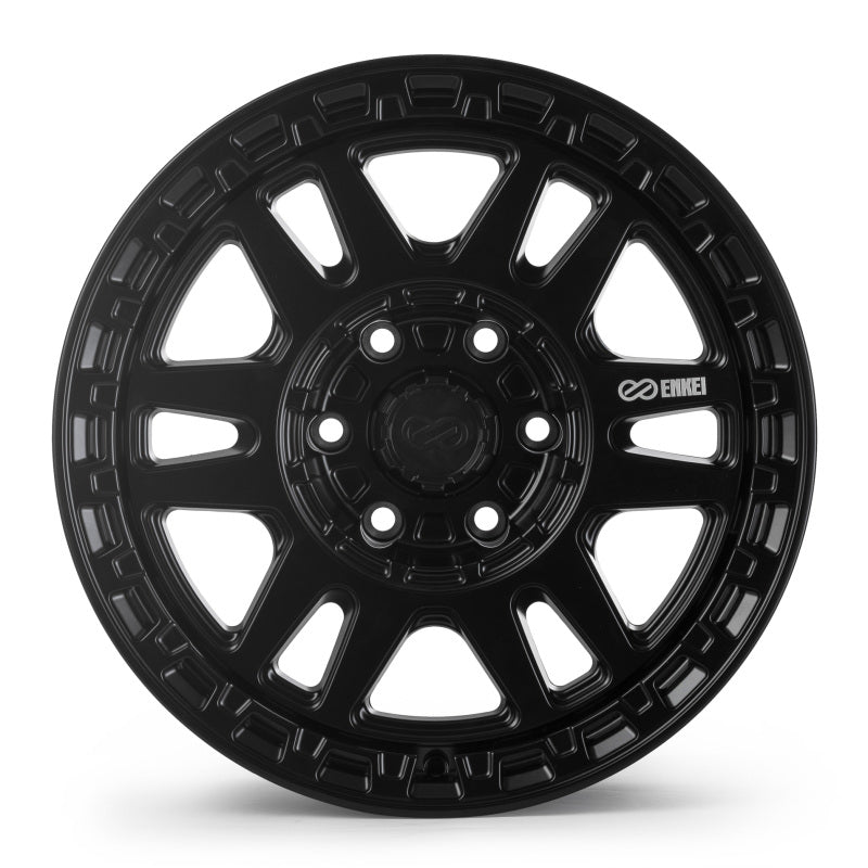 Enkei Trail-Tracker 18x9 / 6x135 BP / ET12 / 87.1mm Bore - Matte Black Wheel