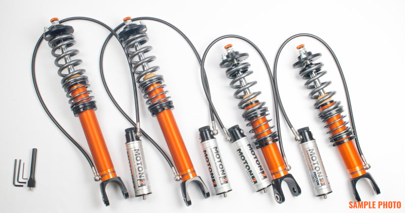 Moton 99-02 Nissan GTR R34 Moton 2-Way Series Coilovers (incl. Top-Mounts)