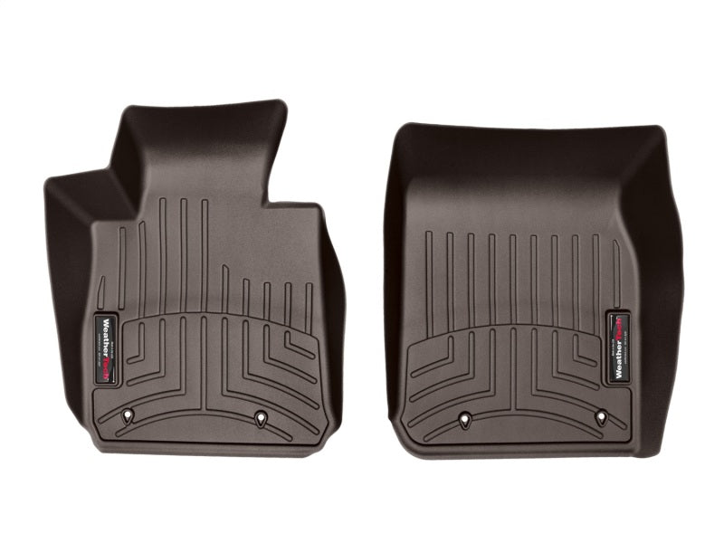 WeatherTech 2015+ BMW 2-Series Front FloorLiner - Cocoa
