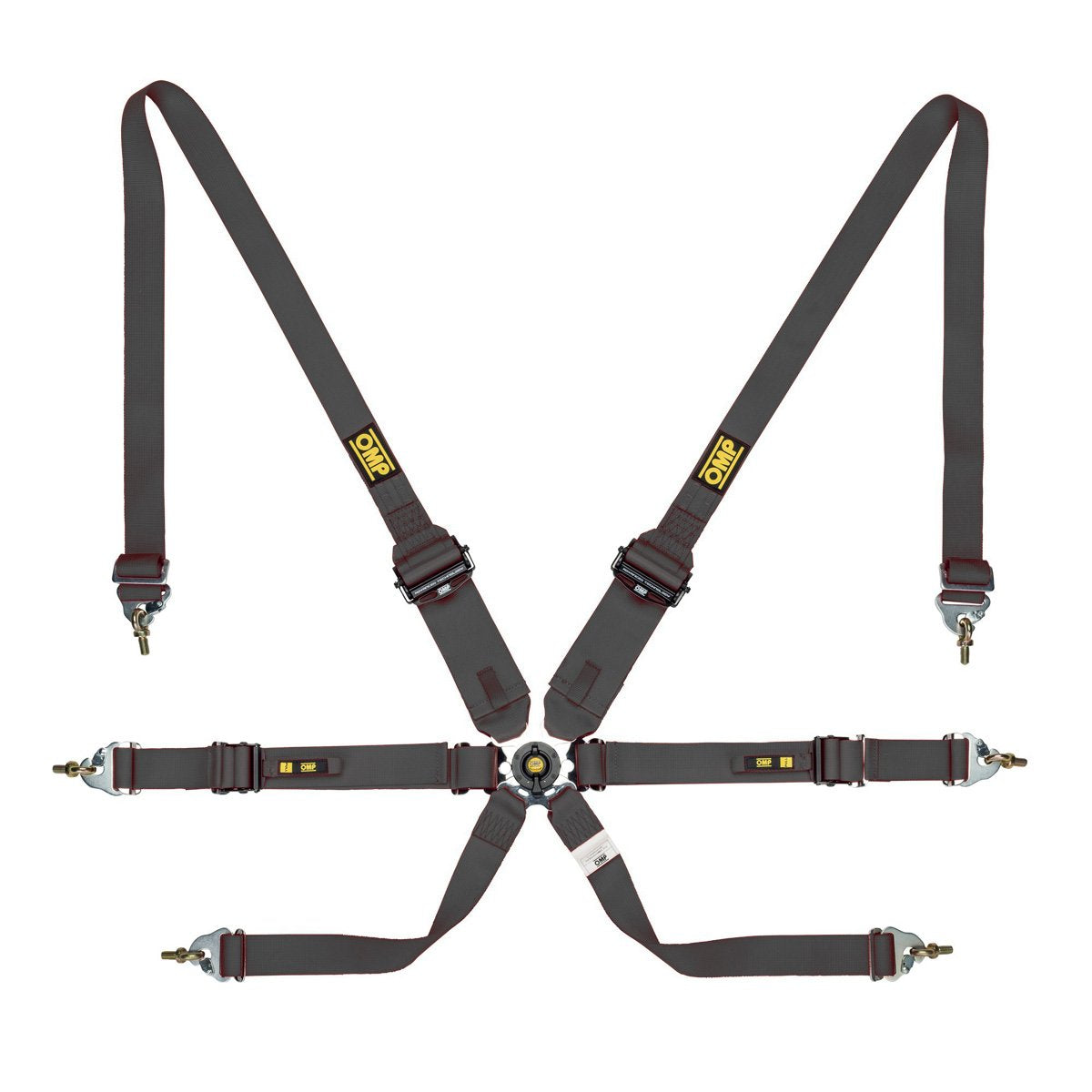 OMP One 3+2 Convertible Racing Harness - FIA 8853-2016