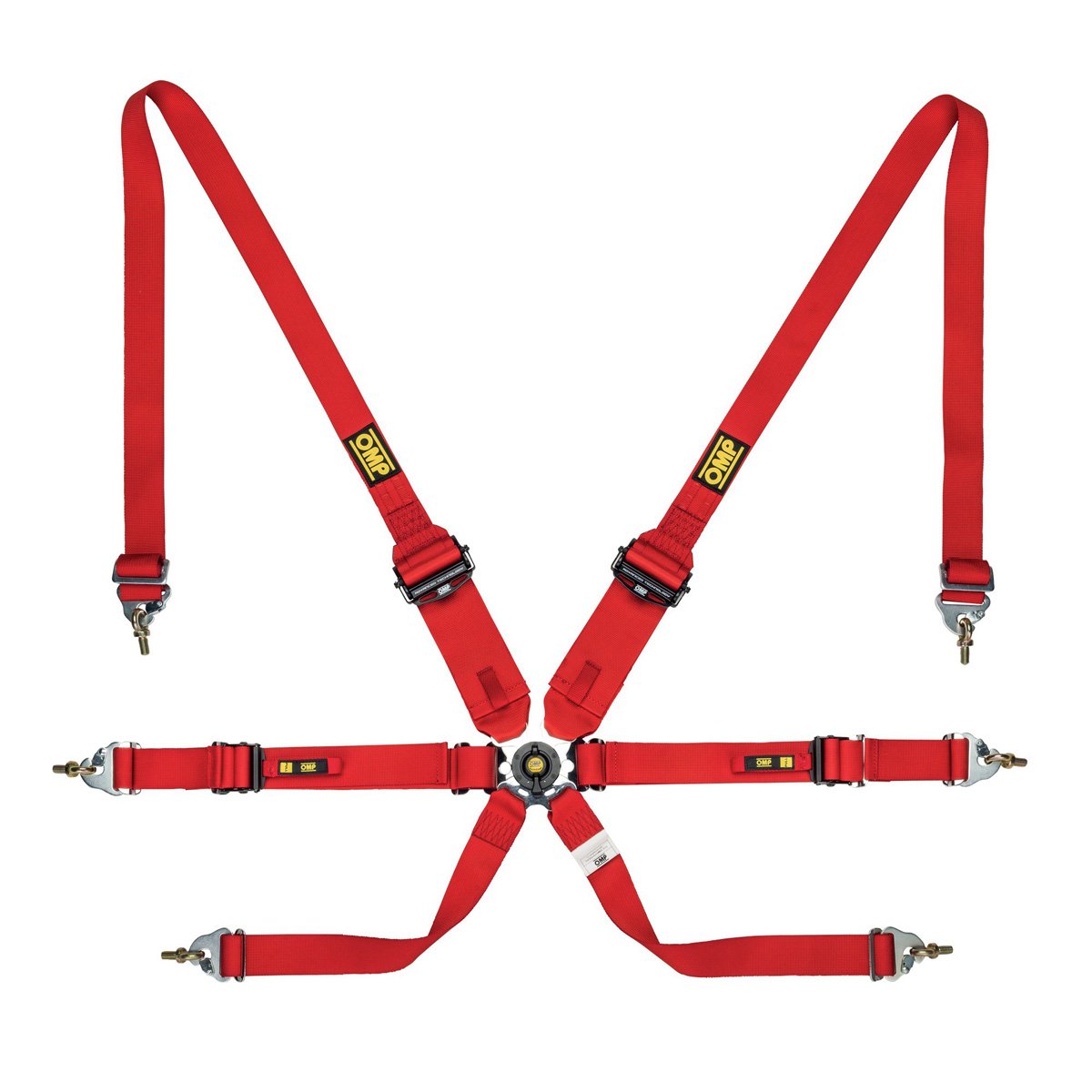 OMP One 3+2 Convertible Racing Harness - FIA 8853-2016