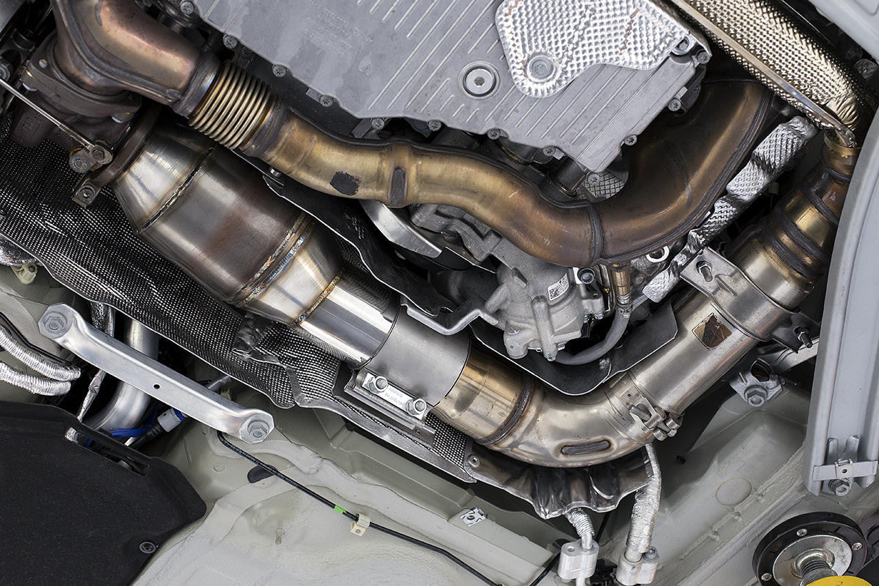 Fabspeed Porsche 718 Boxster/Cayman HJS Sport Catalytic Converter (2017+)