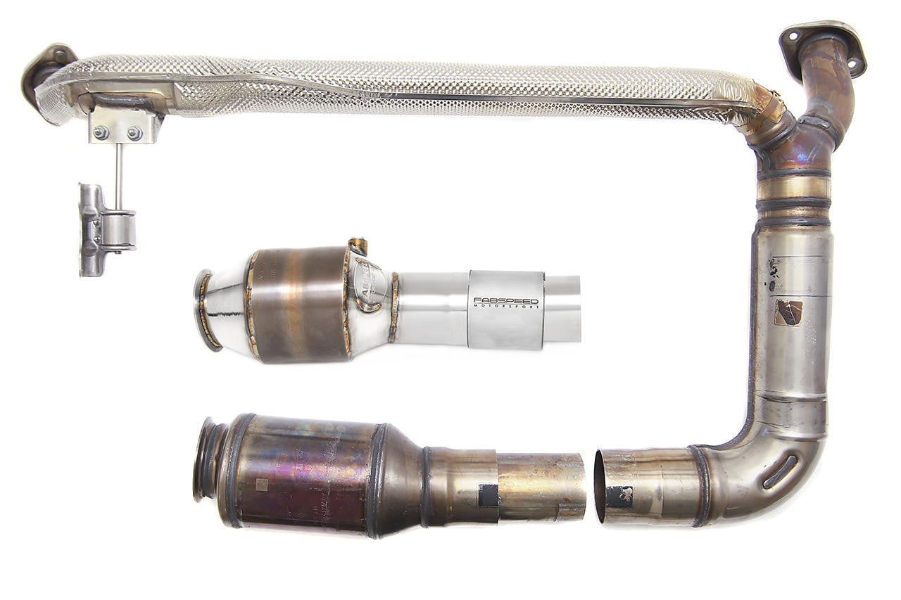 Fabspeed Porsche 718 Boxster/Cayman HJS Sport Catalytic Converter (2017+)