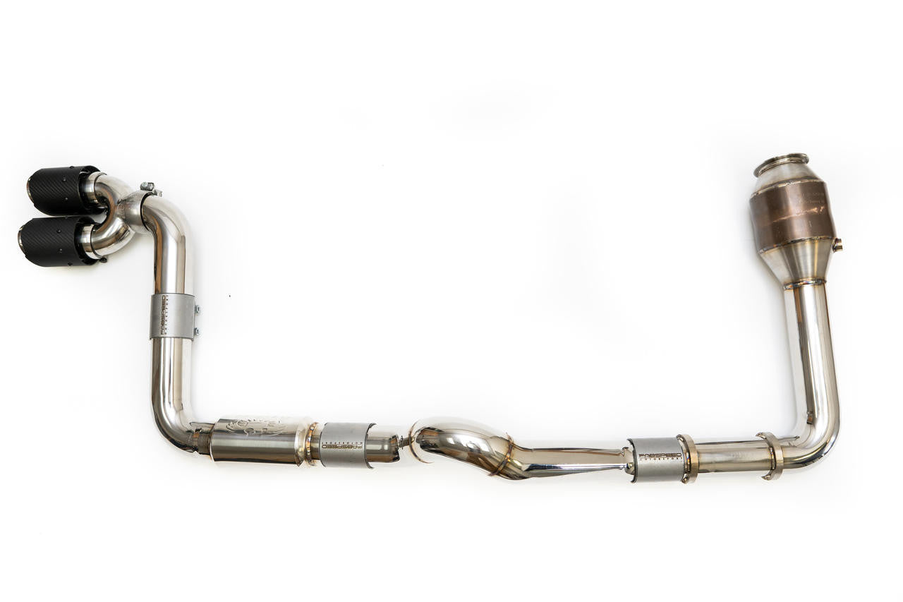 Fabspeed Porsche 718 Boxster/Cayman Supercup Turboback Exhaust System (2017+)