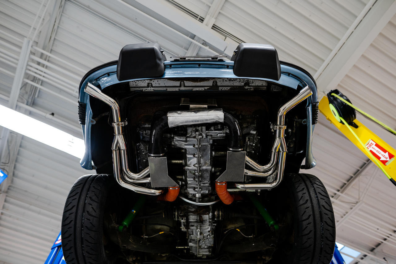 Fabspeed Porsche 911 Carrera RSR Header Muffler Kit (1976-1989)