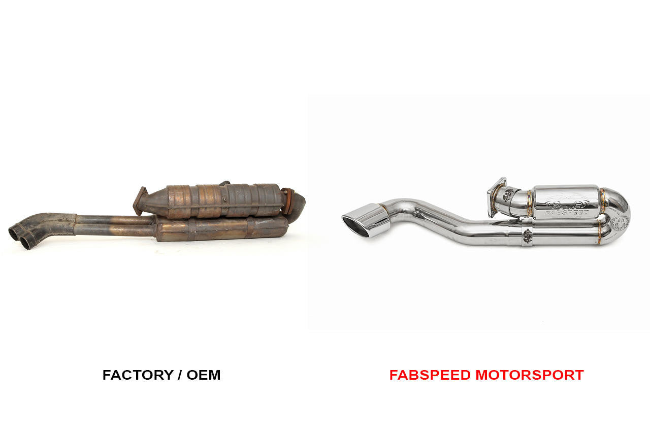 Fabspeed Porsche 911 Turbo 930 Supercup Race Exhaust System (1976-1989)