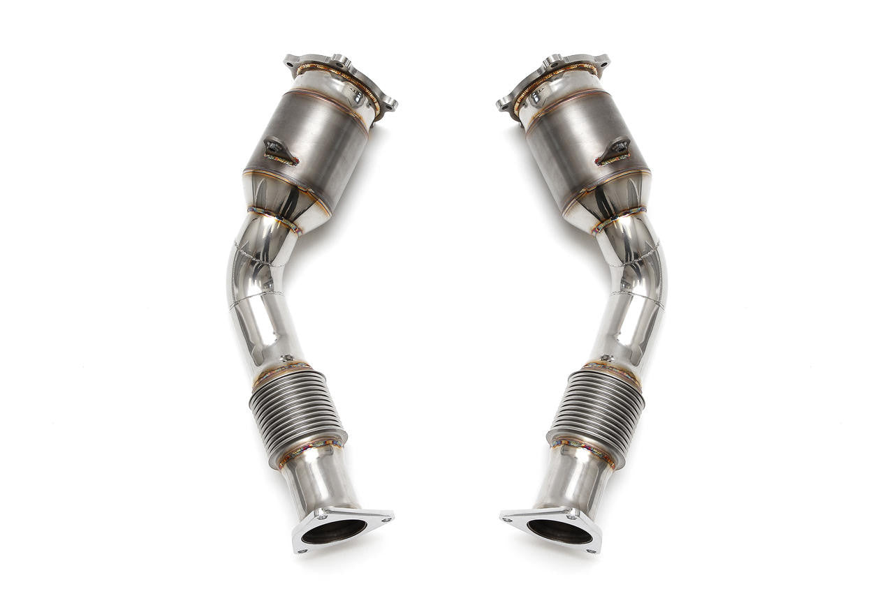 Fabspeed Porsche 957 Turbo / Turbo S Primary Sport Catalytic Converters (2008-2010)