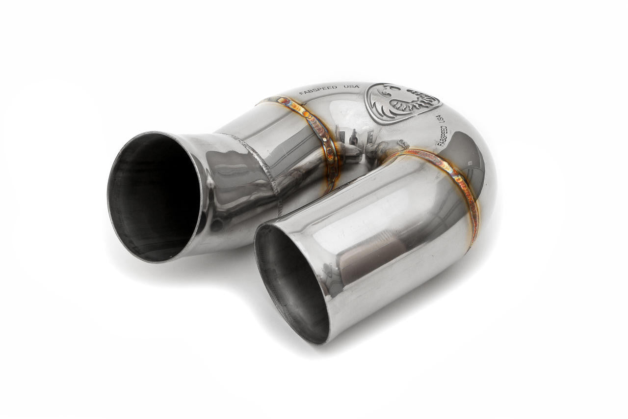 Fabspeed Porsche 964 Carrera Secondary Muffler Bypass Pipe (1989-1994)