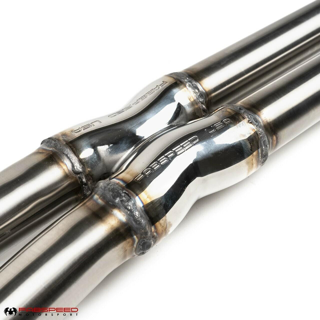 Fabspeed Porsche 970 Panamera Turbo / Turbo S Resonator Bypass X-Pipe (2010-2016)