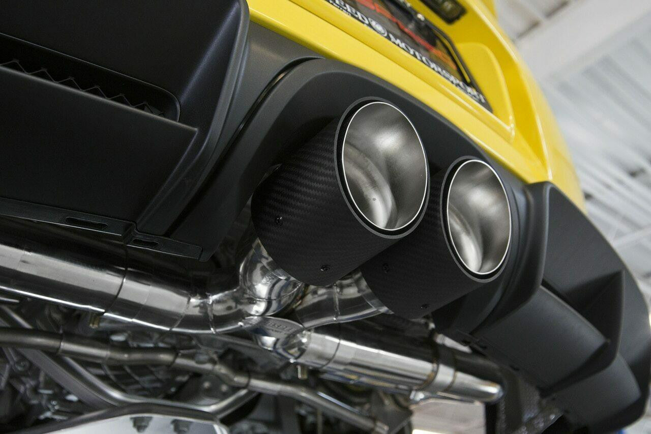 Fabspeed Porsche 981 Cayman GT4 Deluxe Bolt-On Tips