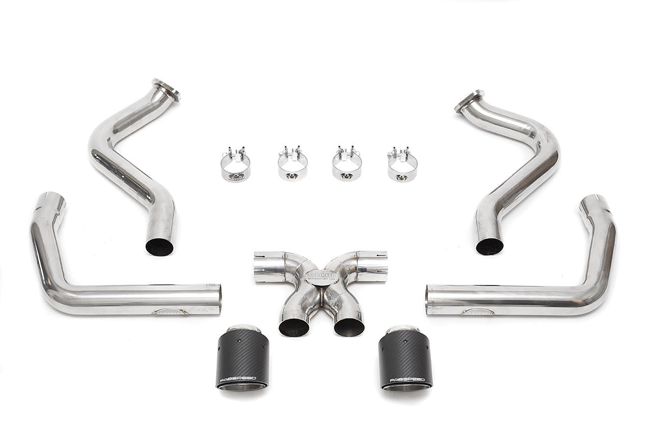 Fabspeed Porsche 981 Cayman GT4 Lightweight Competition Exhaust System