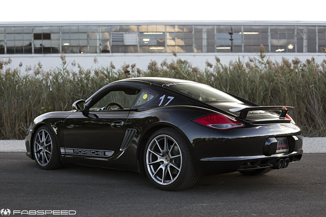 Fabspeed Porsche 987.2 Boxster / Cayman, Cayman R, Spyder Valved Exhaust System (2009-2012)
