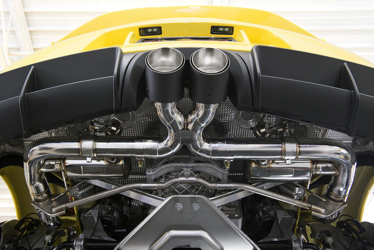 Fabspeed Porsche 987.2 Boxster / Cayman, Cayman R, Spyder Valved Exhaust System (2009-2012)