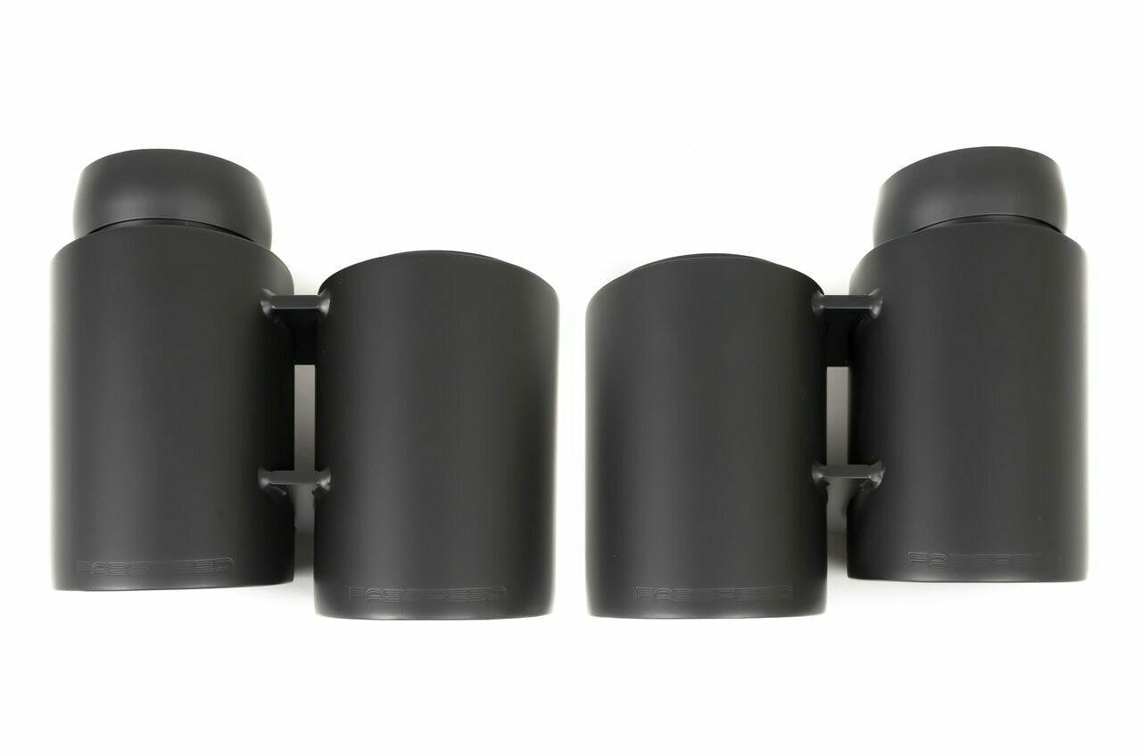 Fabspeed Porsche 991 Carrera Deluxe Quad-Style Tips (PSE / Carrera S) (2012-2016)