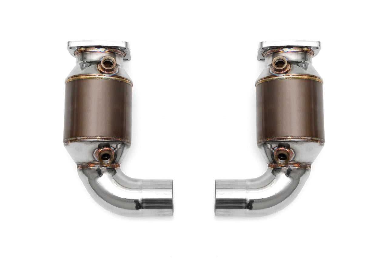 Fabspeed Porsche 991.2 Turbo / Turbo S Sport Catalytic Converters (2017+)