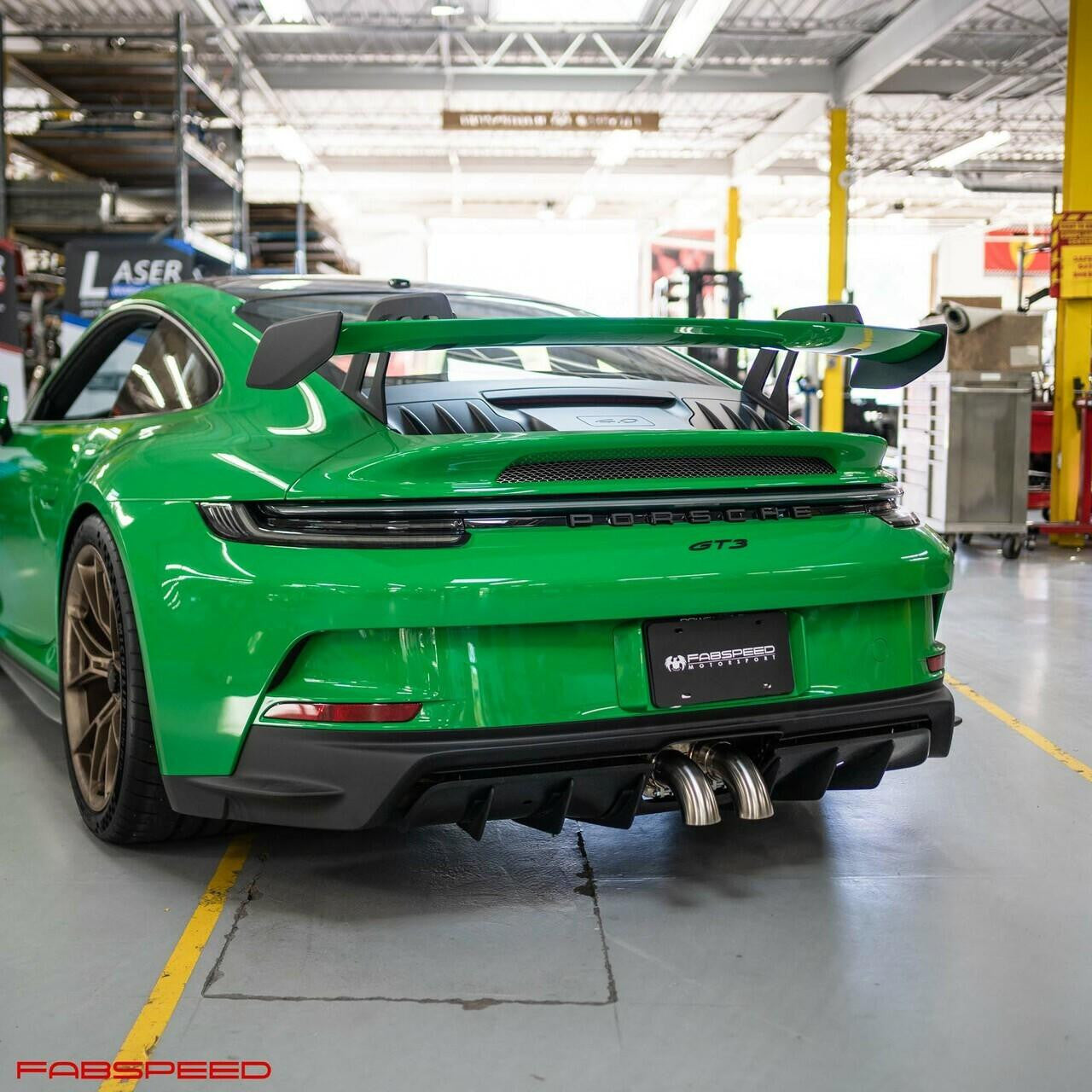 Fabspeed Porsche 992 GT3 / GT3 RS Deluxe Dual Style Tips (2022+)