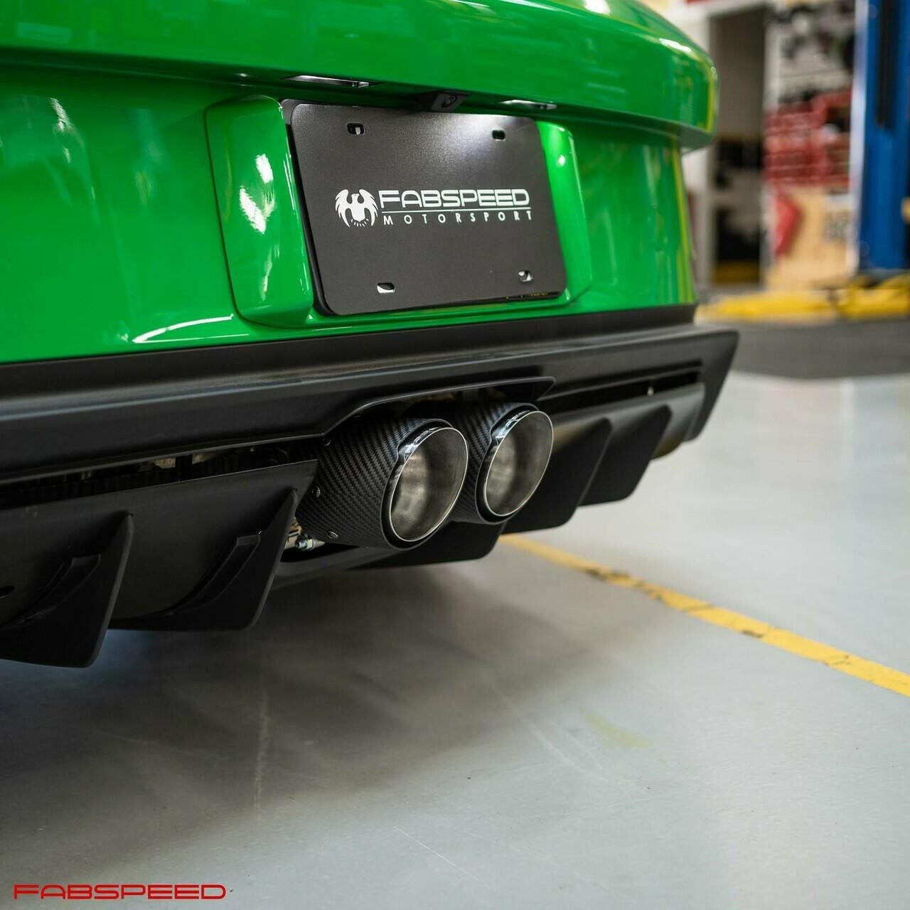 Fabspeed Porsche 992 GT3 / GT3 RS / Speedster Valved Nordschleife Cat-Back Exhaust System (2022+)