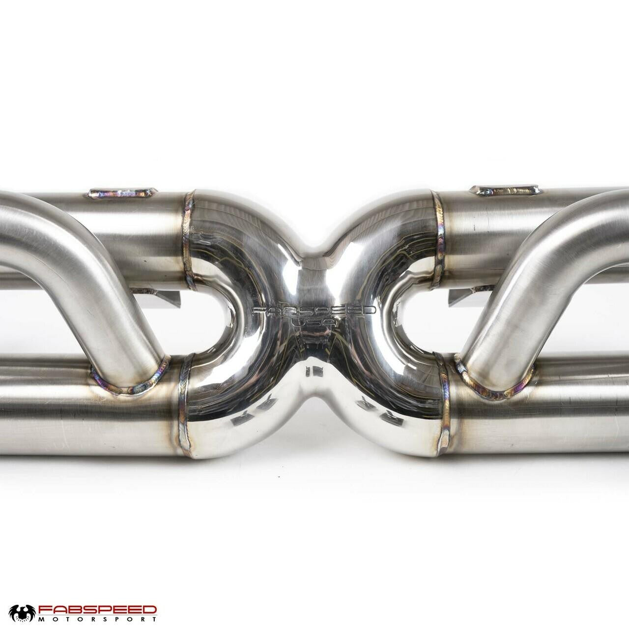 Fabspeed Porsche 992 Twin Turbo / Twin Turbo S Cat-Back Valved Maxflo Exhaust System (2021+)