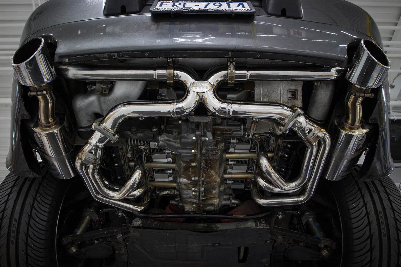 Fabspeed Porsche 993 Carrera link comp. X-Pipe (1994-1998)
