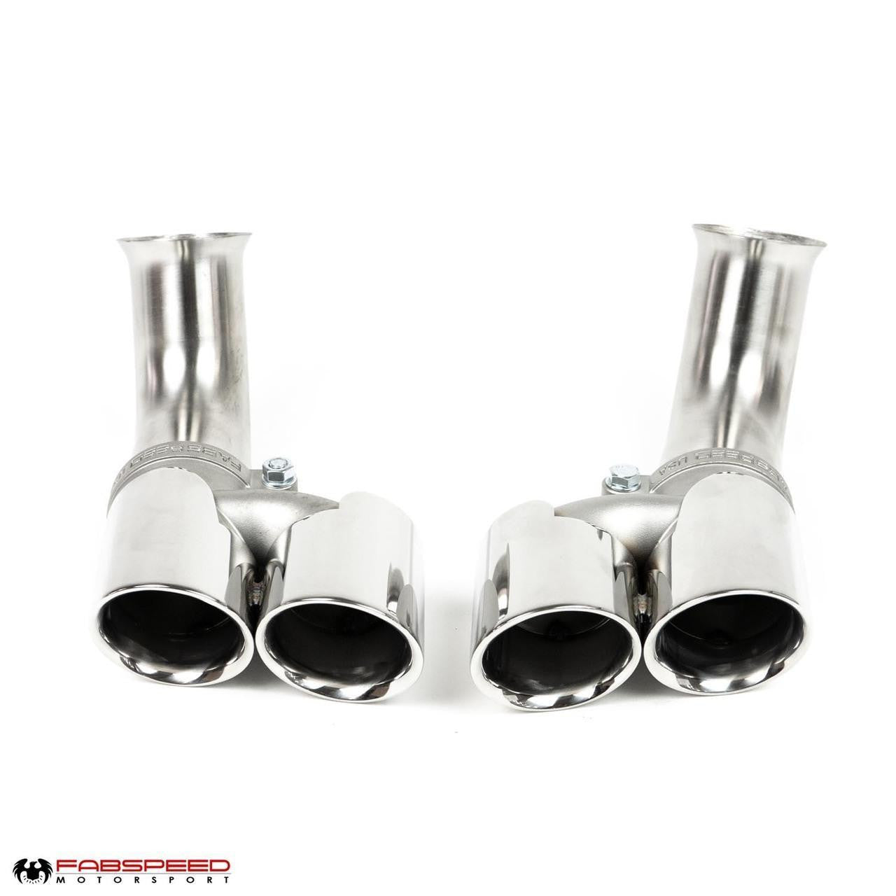 Fabspeed Porsche 996 C4S Deluxe Quad-Style Tips - (1999-2004)