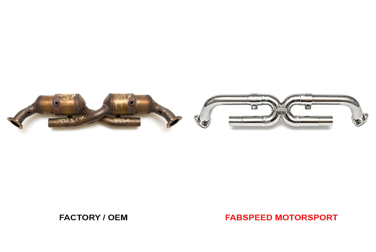 Fabspeed Porsche 997 Carrera Competition Link X-Pipe