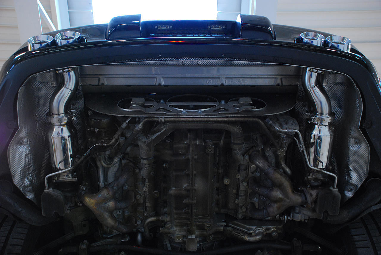 Fabspeed Porsche 997 Turbo Muffler Bypass Exhaust System (2006-2009)