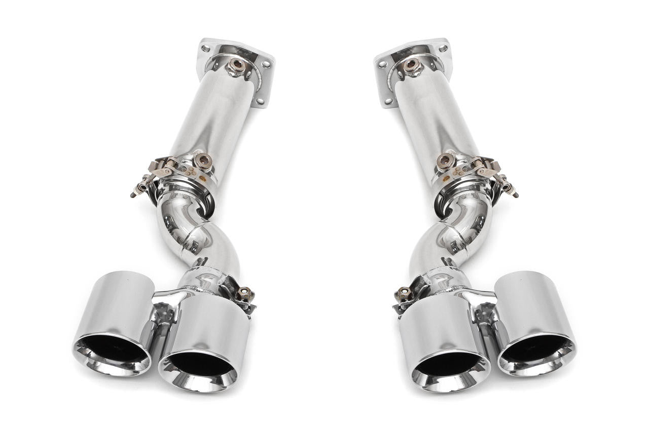 Fabspeed Porsche 997 Turbo Muffler Bypass Exhaust System (2006-2009)