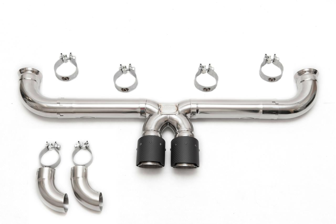 Fabspeed Porsche 997.2 GT3 / GT3 RS Catback Competition Race X-Pipe (2010-2011)