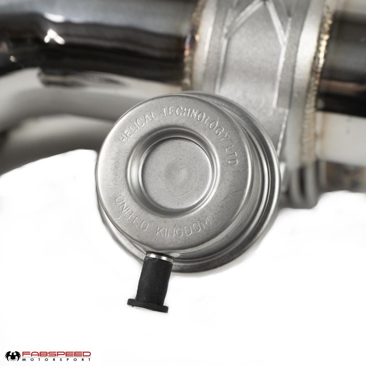 Fabspeed Porsche 997.2 GT3 / GT3 RS Side Muffler Bypass Pipes (2010-2011)