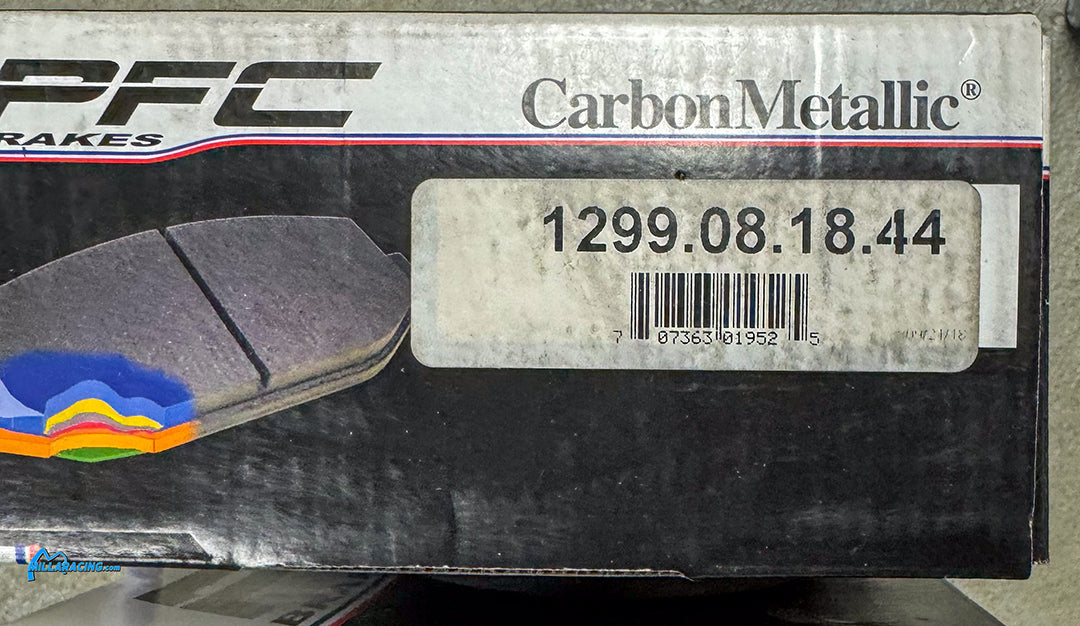 NEW PFC Racing Brake Pads Compound 8 for Porsche 997 (Turbo/S, GT3/GT2/RS/Cup) - Rear