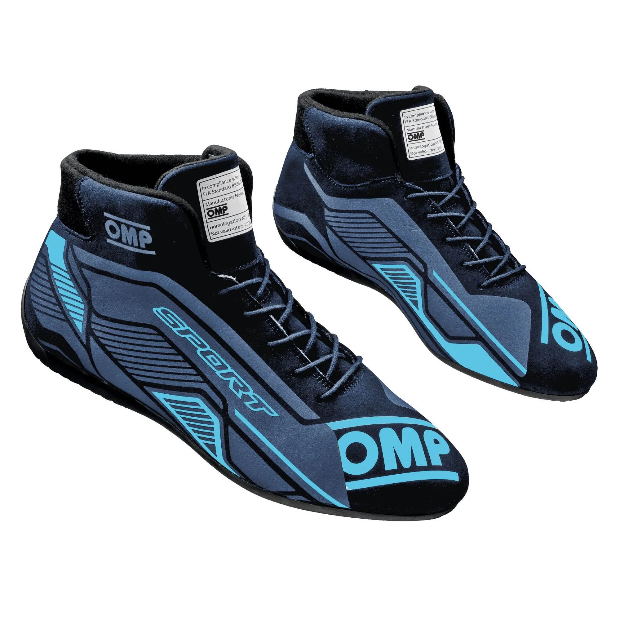 OMP Sport Racing Shoes - FIA 8856-2018