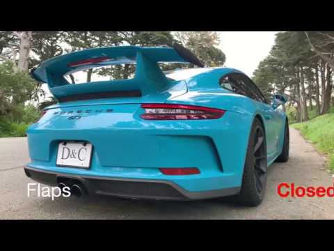 Fabspeed Porsche 991.2 GT3 / GT3 RS Center Muffler Bypass Pipe 2017- 2019