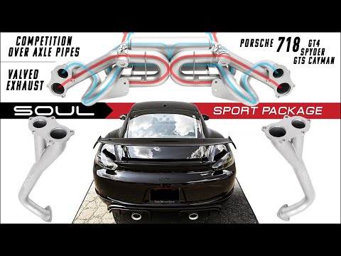 Soul Performance Porsche 718 GT4 Clubsport Sport Package