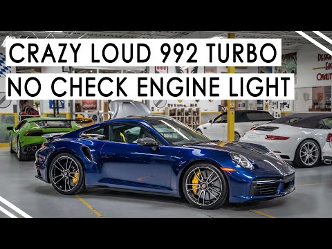 Fabspeed 2025+ Porsche 992.2 Carrera (NON GTS) Sport Catalytic Converters with GT2RS Style Outlets (2025+)
