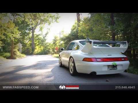 Fabspeed Porsche 993 Carrera RSR Header Muffler Kit (1994-1998)