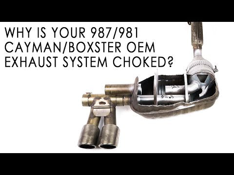 Fabspeed Porsche 987.2 Boxster / Cayman, Cayman R, Spyder Valved Exhaust System (2009-2012)